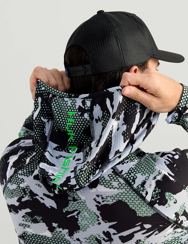 Huk Men's KC Print Icon Performance Hoodie