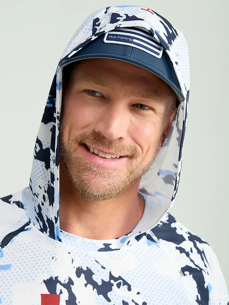 Huk Men's KC Print Icon Performance Hoodie