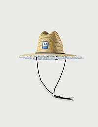 Huk Men's Printed Straw Hat