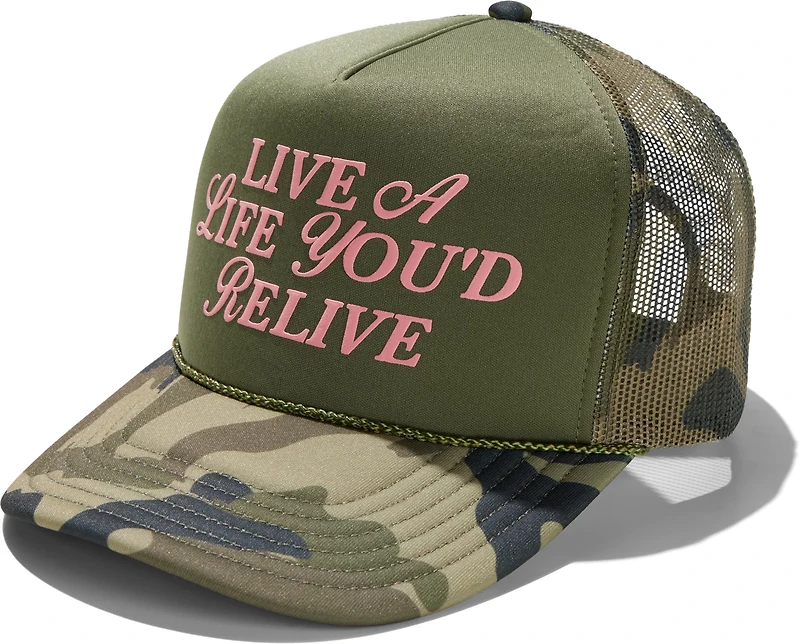 Jadelynn Brooke Women's Live a Life Trucker Cap