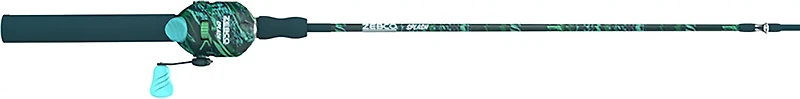 Zebco Splash 6 ft M Freshwater Spincast Combo Fishing Rod