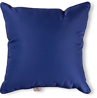 Mosaic 18 in Reversible Solid Patio Pillow with Piping