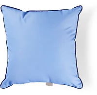 Mosaic 18 in Reversible Solid Patio Pillow with Piping