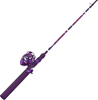 Zebco Splash 6 ft M Freshwater Spincast Combo Fishing Rod