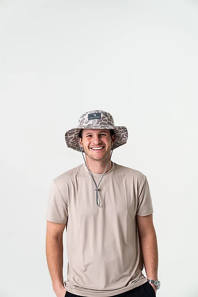 BURLEBO Men's Deer Camo Bucket Hat