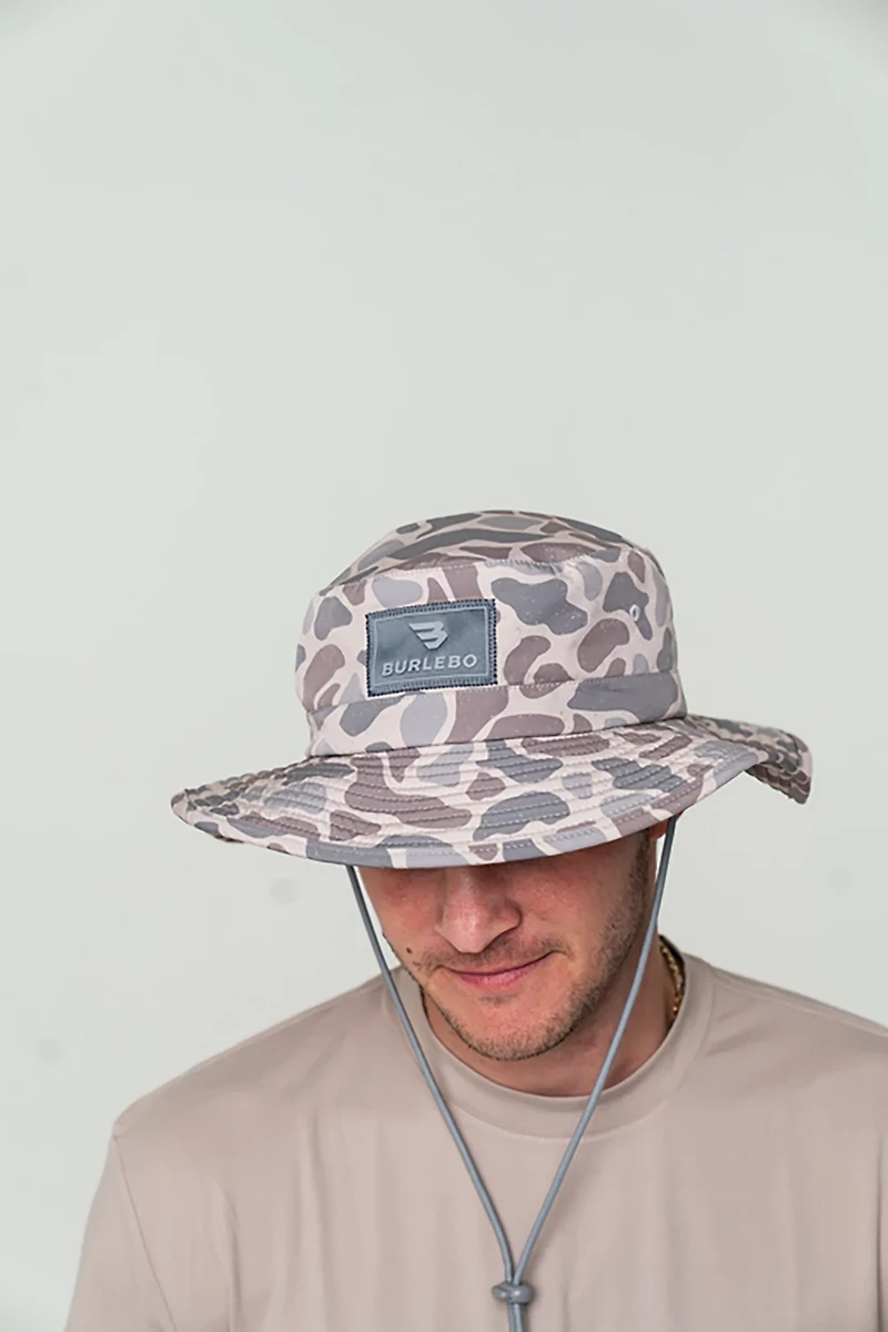 BURLEBO Men's Deer Camo Bucket Hat