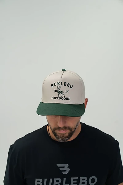 BURLEBO Men's Vintage Whitetail Deer Cap