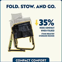 GCI Outdoor Stowaway Rocker