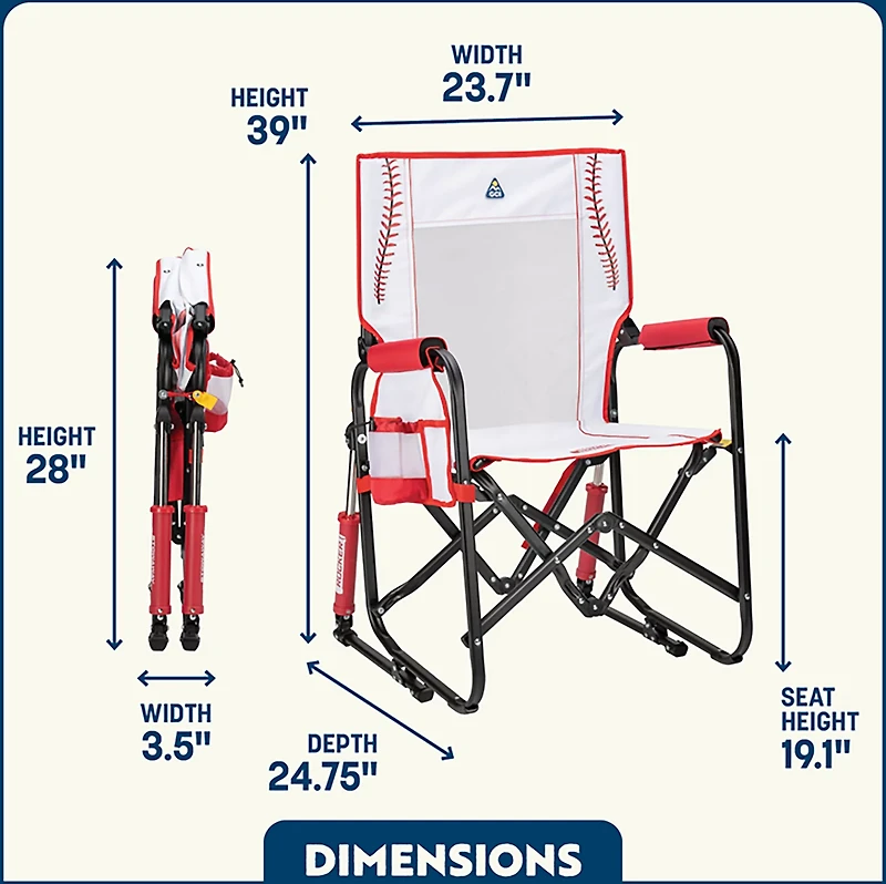 GCI Outdoor Stowaway Rocker