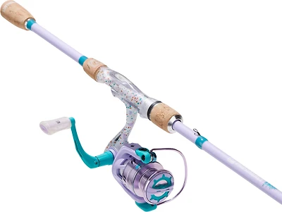 ProFISHiency DRIP Lavender 7ft M Freshwater Spinning Combo Fishing Rod