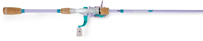 ProFISHiency DRIP Lavender 7ft M Freshwater Spinning Combo Fishing Rod