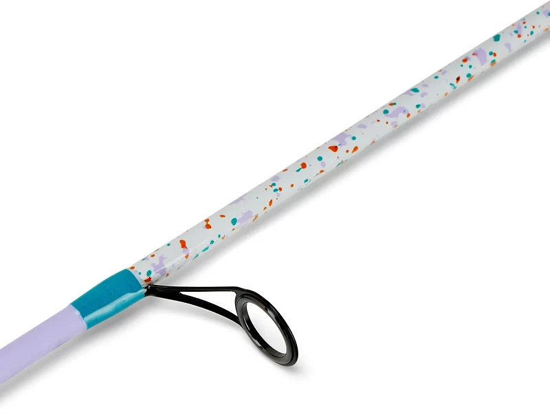 ProFISHiency DRIP Lavender 7ft M Freshwater Spinning Combo Fishing Rod