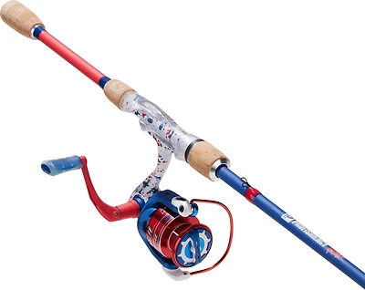 ProFISHiency DRIP Red White Blue 7ft M Freshwater Spinning Combo Fishing Rod