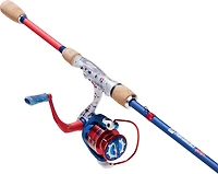 ProFISHiency DRIP Red White Blue 7ft M Freshwater Spinning Combo Fishing Rod