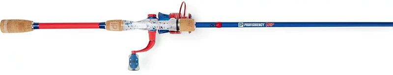 ProFISHiency DRIP Red White Blue 7ft M Freshwater Spinning Combo Fishing Rod