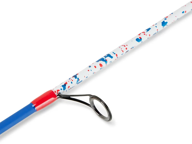 ProFISHiency DRIP Red White Blue 7ft M Freshwater Spinning Combo Fishing Rod