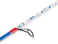 ProFISHiency DRIP Red White Blue 7ft M Freshwater Spinning Combo Fishing Rod