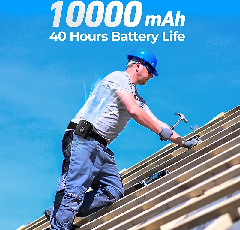 Panergy K50 40-Hour Rechargeable Portable Waist Fan