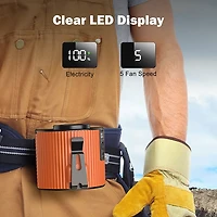 Panergy K20 20-Hour Rechargeable Portable Waist Fan