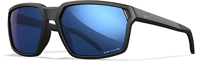 Wiley X Sierra Captivate Polarized Mirrored Sunglasses