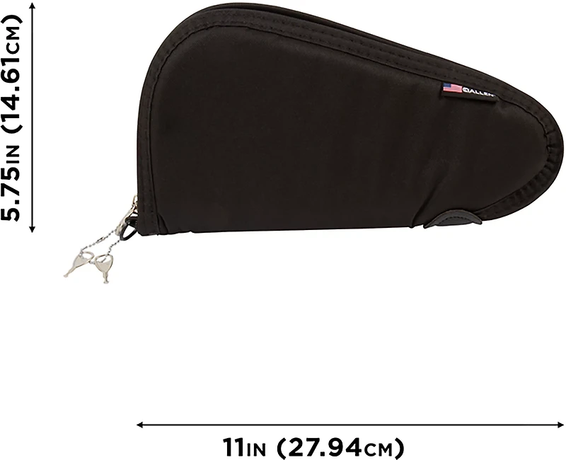 Allen Company 11 in Endura Locking Handgun Case