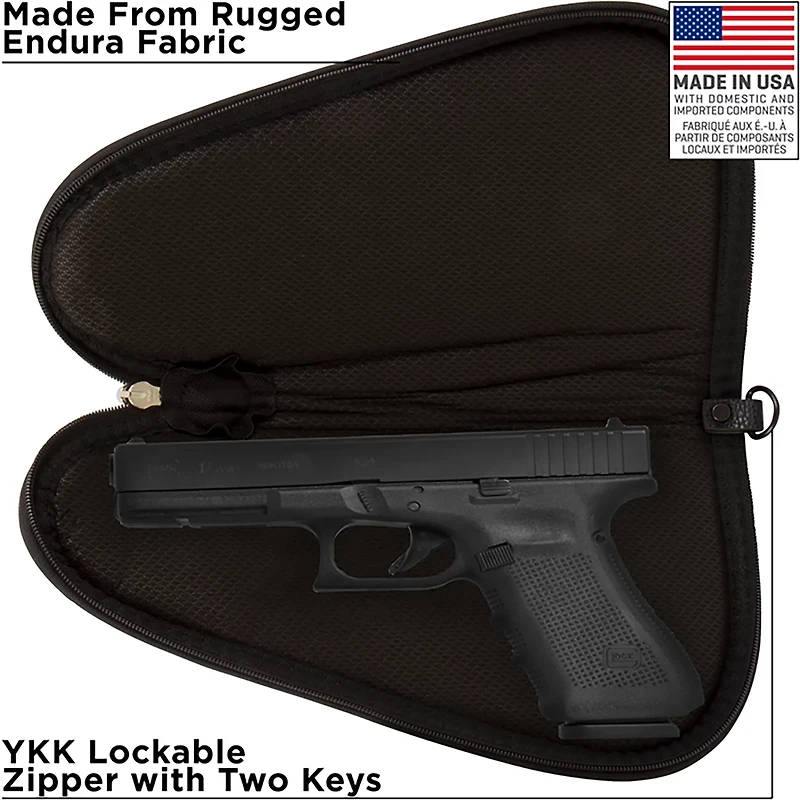 Allen Company 11 in Endura Locking Handgun Case
