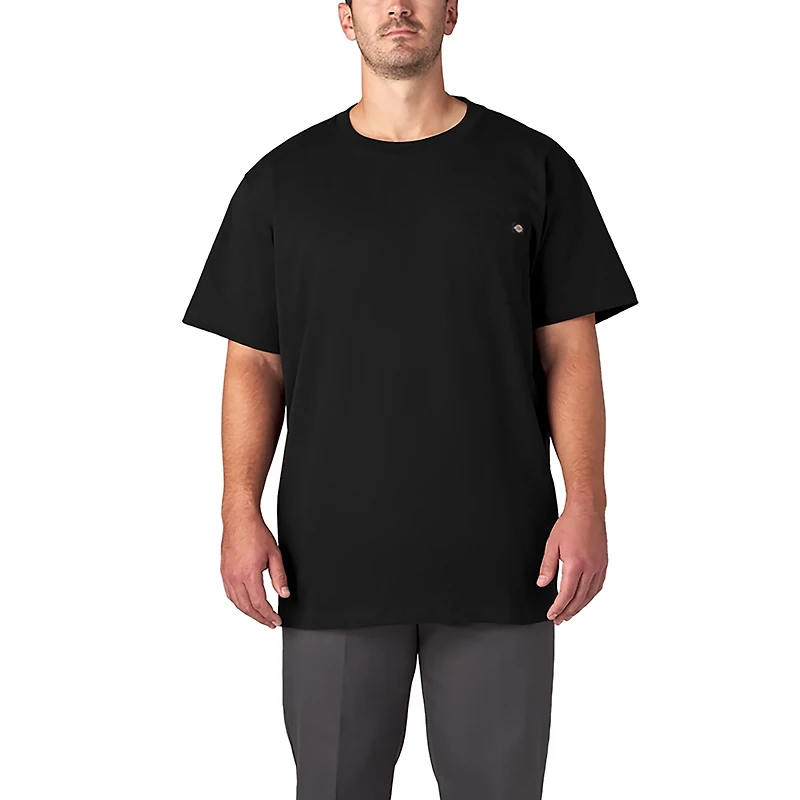 Dickies Men's Short Sleeve Heavyweight Crew Neck T-shirt