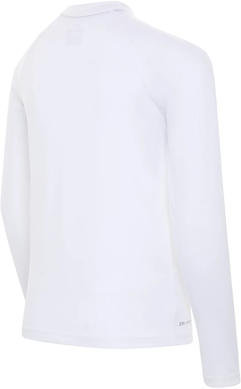 Nike Girls' Swoosh Long Sleeve Rash Guard