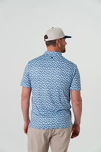 BURLEBO Men's Performance Polo Shirt