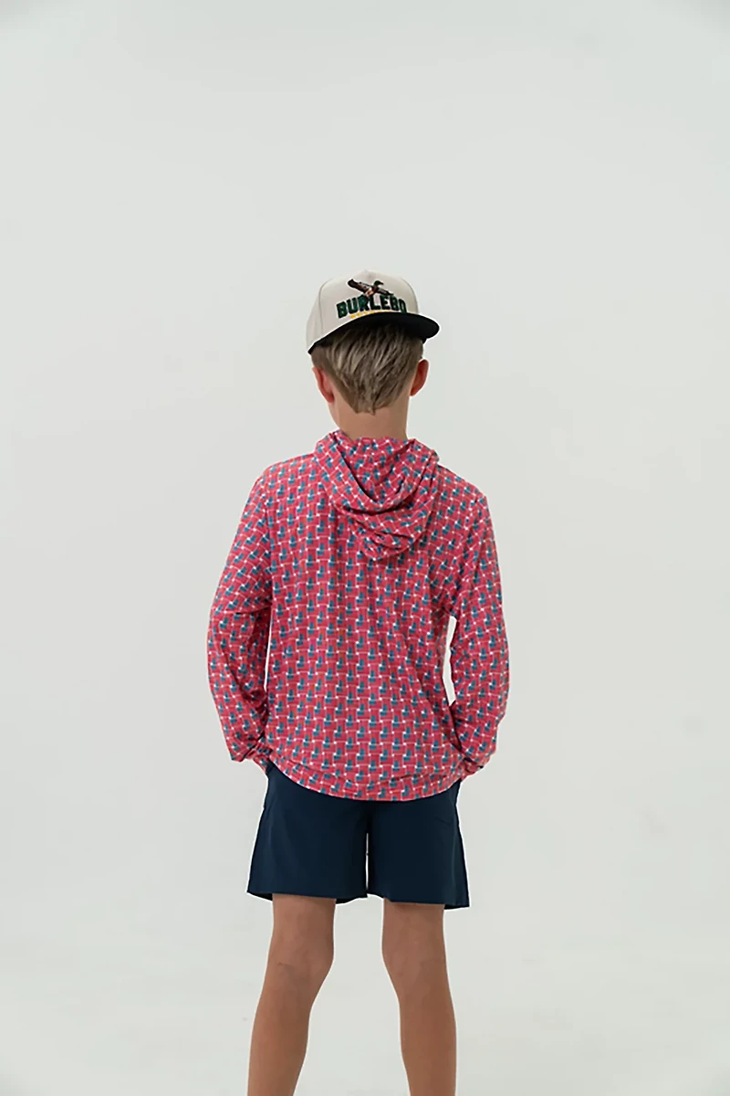 BURLEBO Toddler Boys' Performance Hoodie