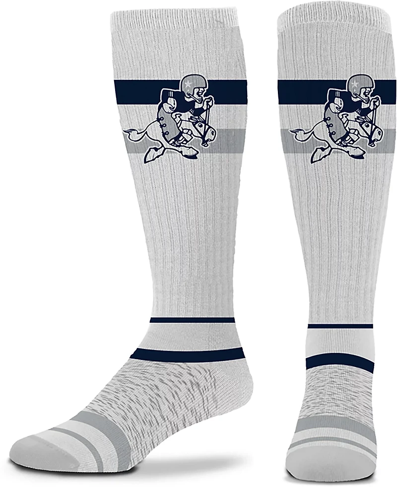For Bare Feet Dallas Cowboys Double Stripe Tube Socks