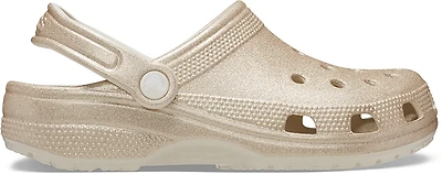 Crocs Women's Classic Glitter Clog Shoes