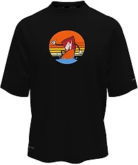 Nike Boys' Sunset Surf Short Sleeve Hydroguard Swim Shirt