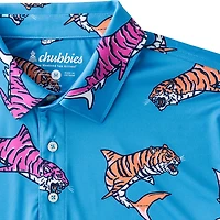 Chubbies Boys' Printed Performance Polo Shirt