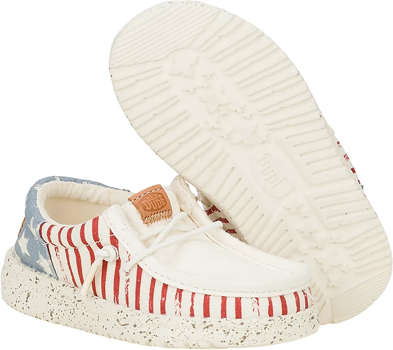 HEYDUDE Toddlers' Americana Stars Slip-On Shoes