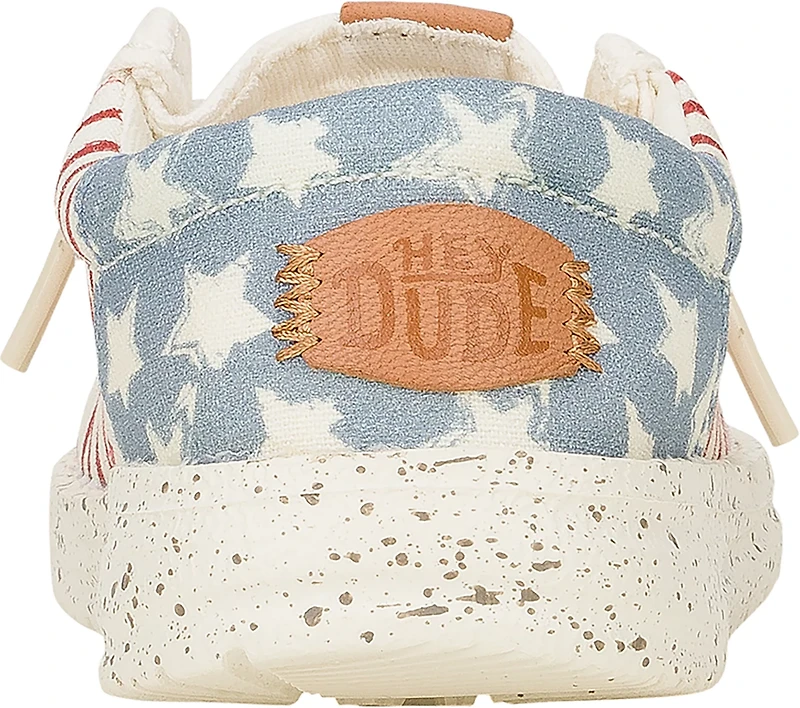 HEYDUDE Toddlers' Americana Stars Slip-On Shoes