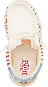 HEYDUDE Toddlers' Americana Stars Slip-On Shoes