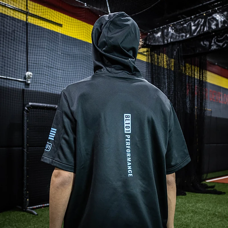 Baseball Lifestyle 101 Youth BSBL-SZN Short Sleeve Hoodie