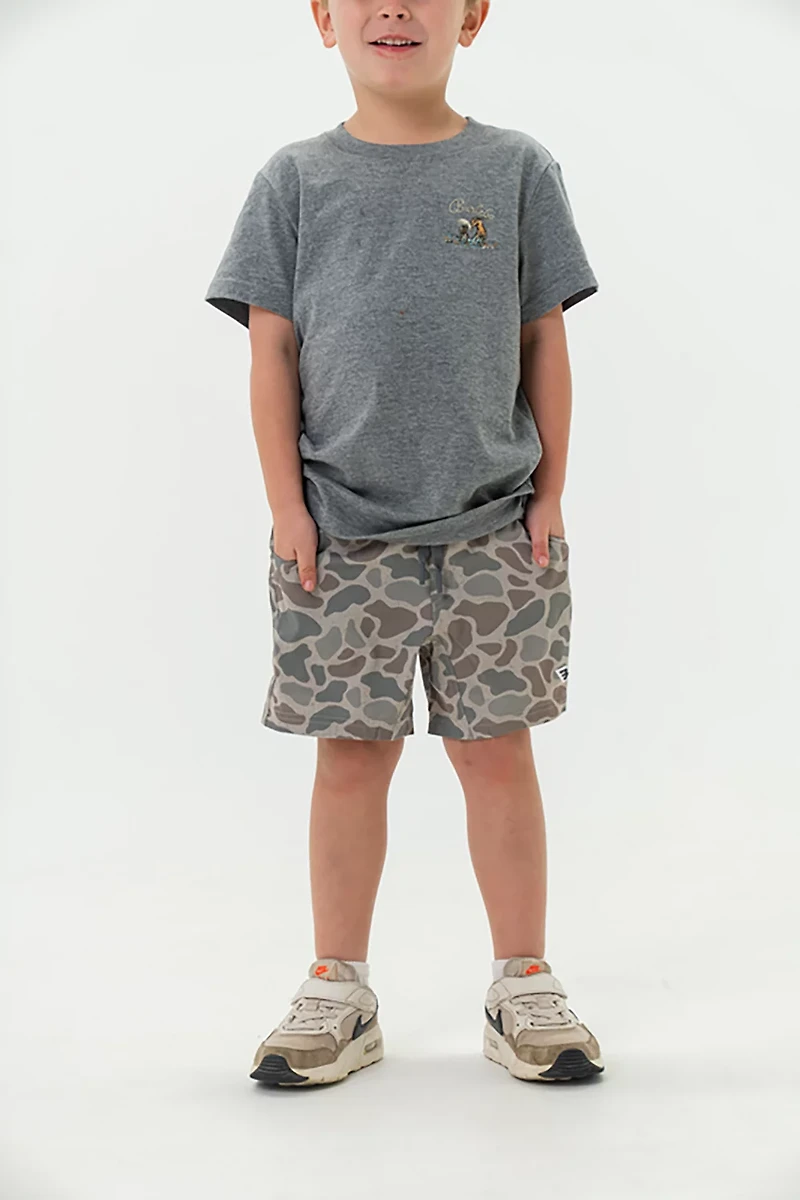 BURLEBO Boys' Athletic Shorts 6