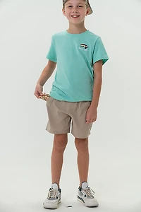 BURLEBO Boys' Athletic Shorts 6