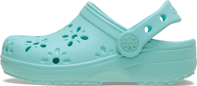 Crocs Toddlers' Classic Floral Cut Out Clogs