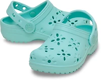 Crocs Toddlers' Classic Floral Cut Out Clogs