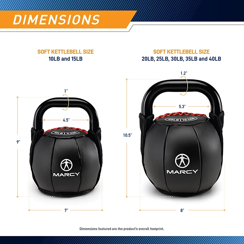Marcy Soft 15 lb Kettlebell