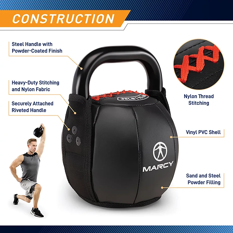 Marcy Soft 15 lb Kettlebell