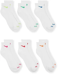 Nike Everyday Plus Cushioned Training Ankle Socks 6-Pack