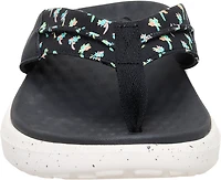 HEYDUDE Men's Finn Palm Tree Flip Flops