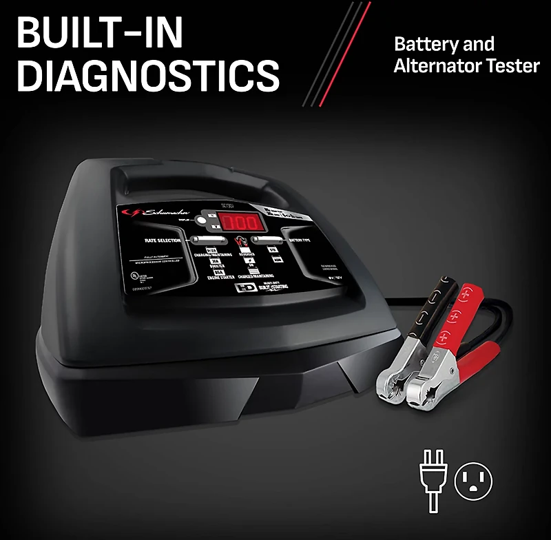 Schumacher SC1307 85/30/6 2A 6/12V Charger and Starter