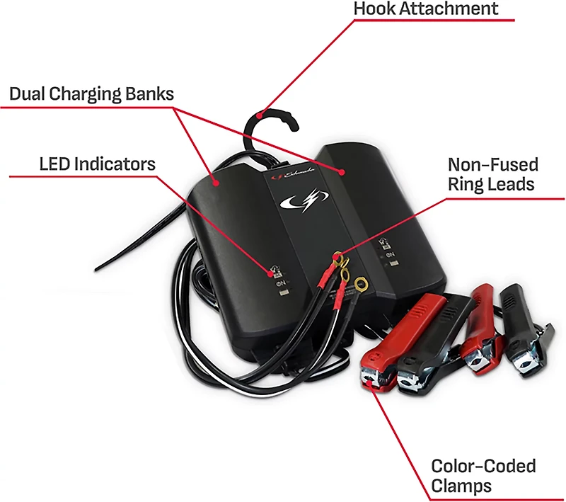 Schumacher SC14092 4A 6/12V Charger and Maintainer