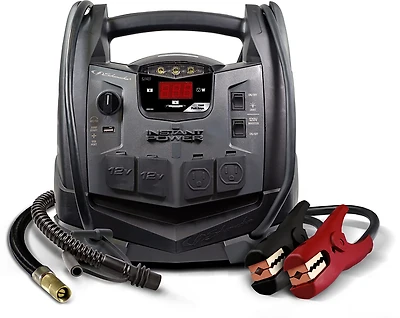 Schumacher SJ1427 1,500 Peak Amp Portable 6-in-1 Power Jump Starter