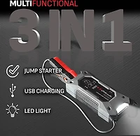 Schumacher Rugged SL1612 2,000 Peak Amp Lithium Ion Jump Starter